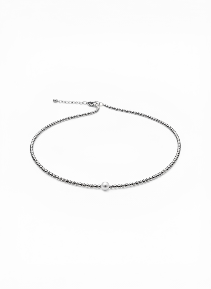 Eleanor Necklace Silver