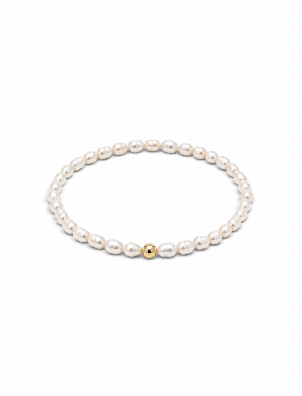 Serenity Pearl Bracelet Gold