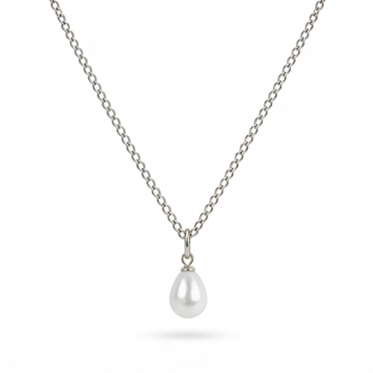 Personalised Charm Necklace Silver