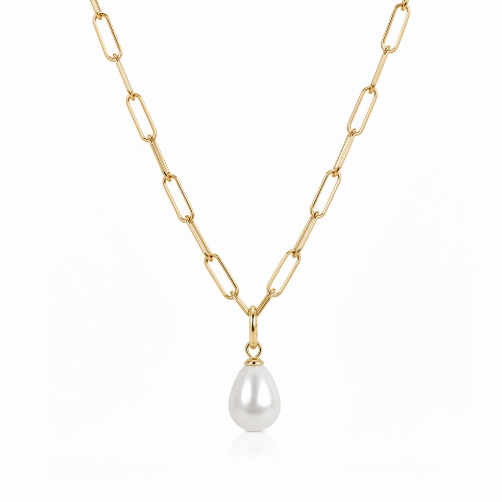 Personalised Charm Necklace Gold