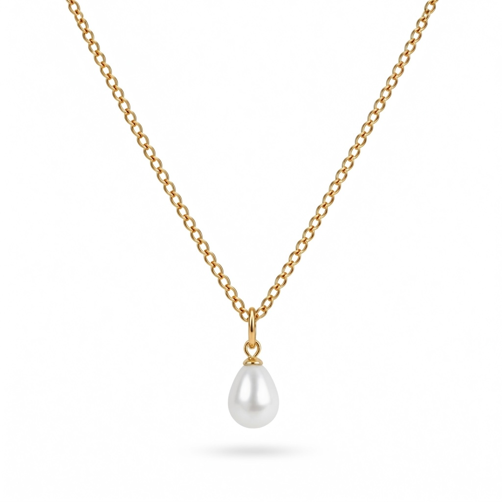 Personalised Charm Necklace Gold