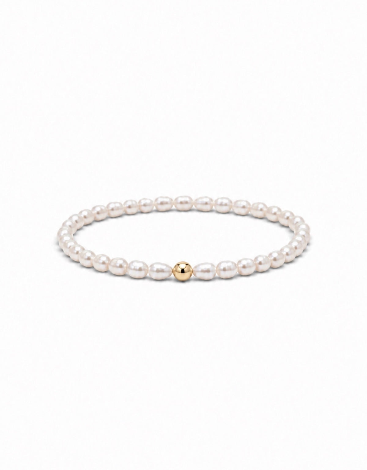 Serenity Pearl Bracelet Gold