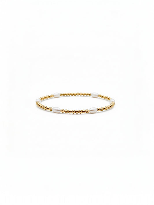 Ari Pearl Bracelet Gold