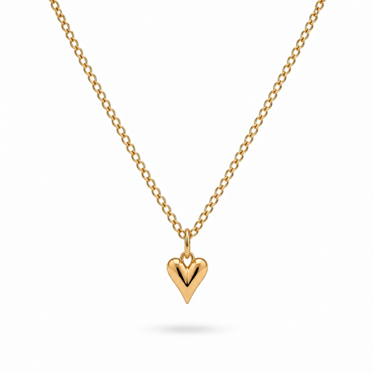 Personalised Charm Necklace Gold