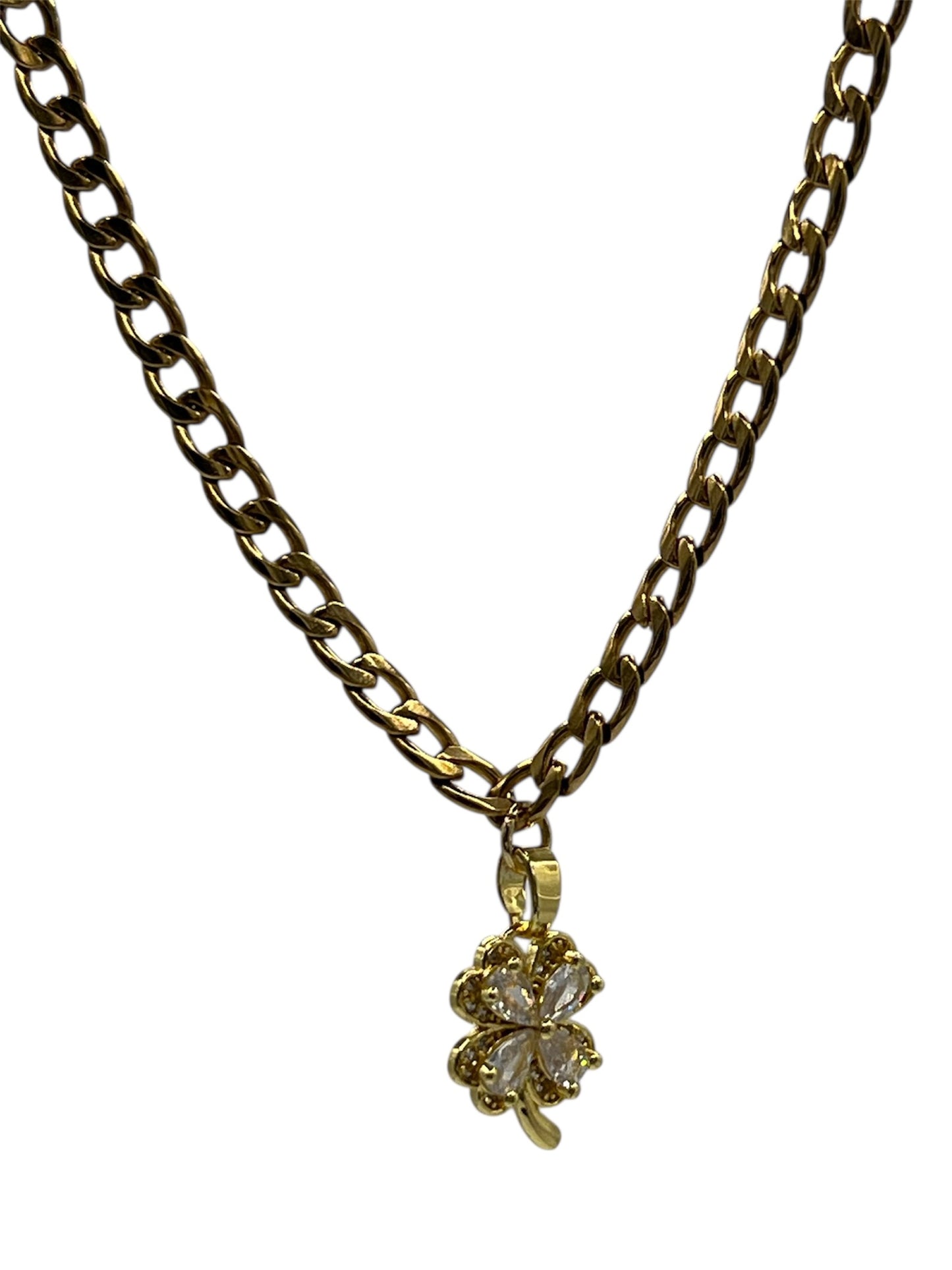 Personalised Gold Charm Necklace